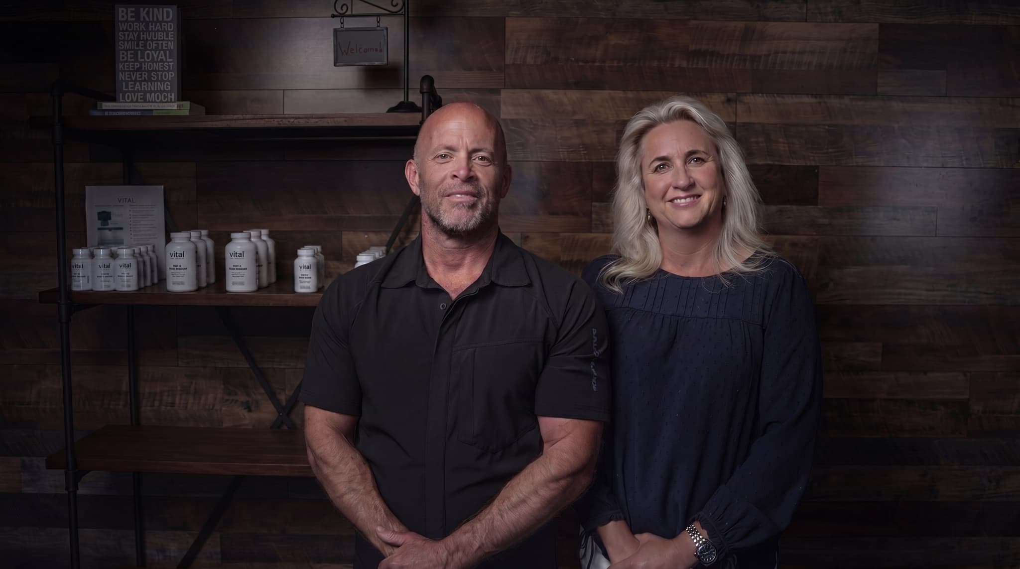 Teresa and Mark Mealy, the husband-and-wife team behind Total Health & Wellness